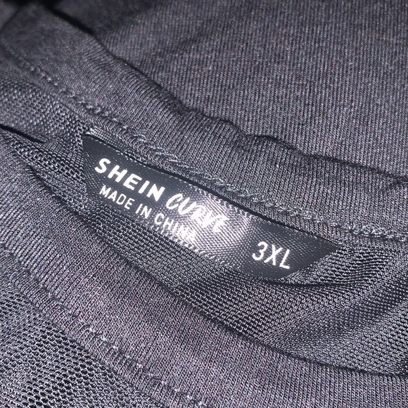 Mixed Media Body Suit - Picture 3 of 4